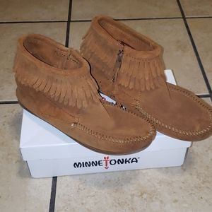 Minnetonka booties